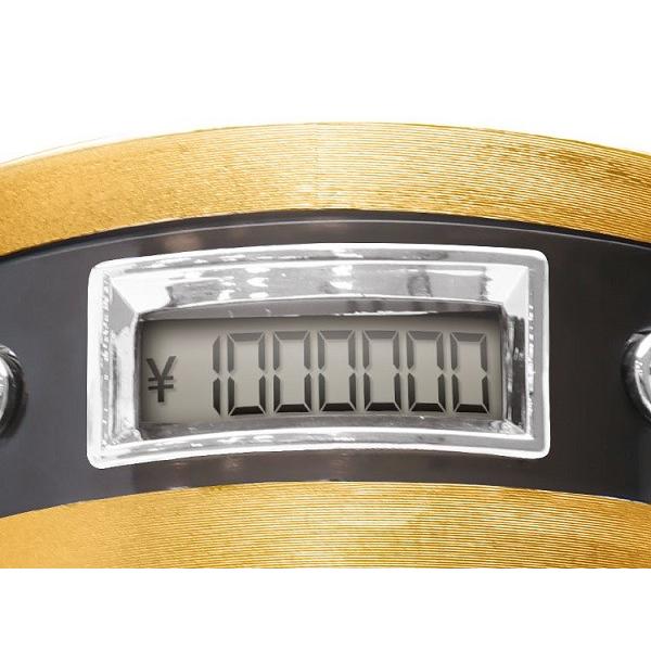 LITHON（ライソン） 貯金箱 100万円貯まる カウントバンク 自動計算