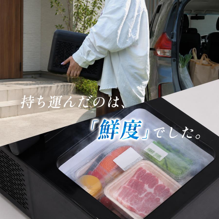 VERSOS（ベルソス） 車載冷蔵庫 9L 小型 車載 冷蔵庫 冷凍庫