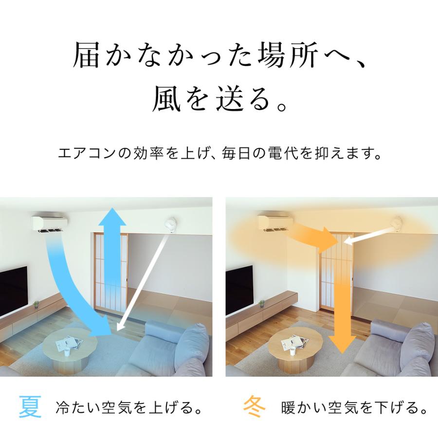 サーキュレーター 壁掛け 扇風機 洗える 静音 22畳 壁掛け扇風機 上下