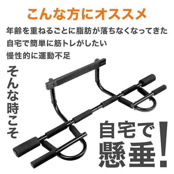 懸垂バー 壁取り付け 壁付け 自宅 取り付け 壁 筋トレ 筋トレグッズ 懸垂 筋トレ 器具 ぶら下がり チンニング 懸垂マシーン トレーニング マシン バー Earth Wing 通販 Paypayモール