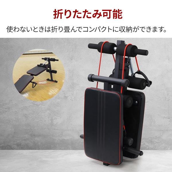 トレーニングベンチ 折りたたみ トレーニングマットセット 筋トレ