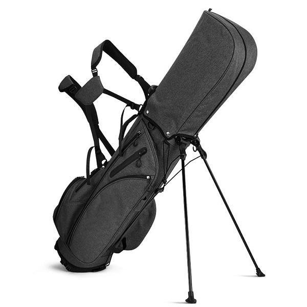 キャディバッグ メンズ ゴルフバッグ 5分割 14本 自立 収納 軽量