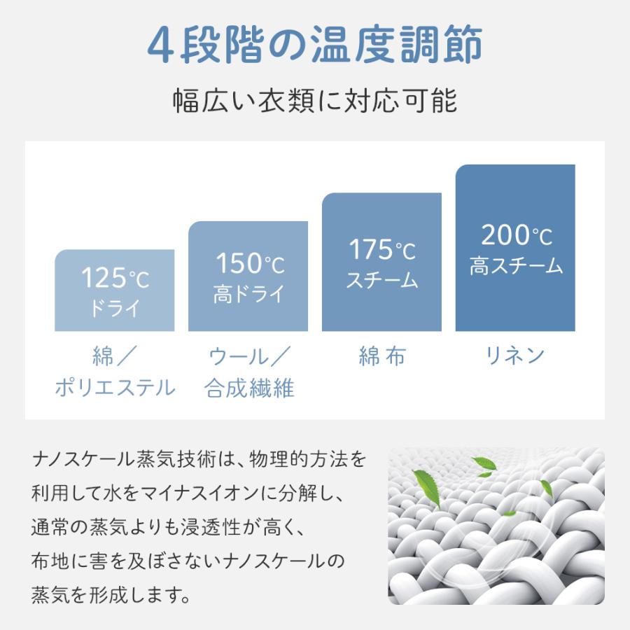 アイロン スチーム ハンディ スチームアイロン 衣類スチーマー 除菌 消