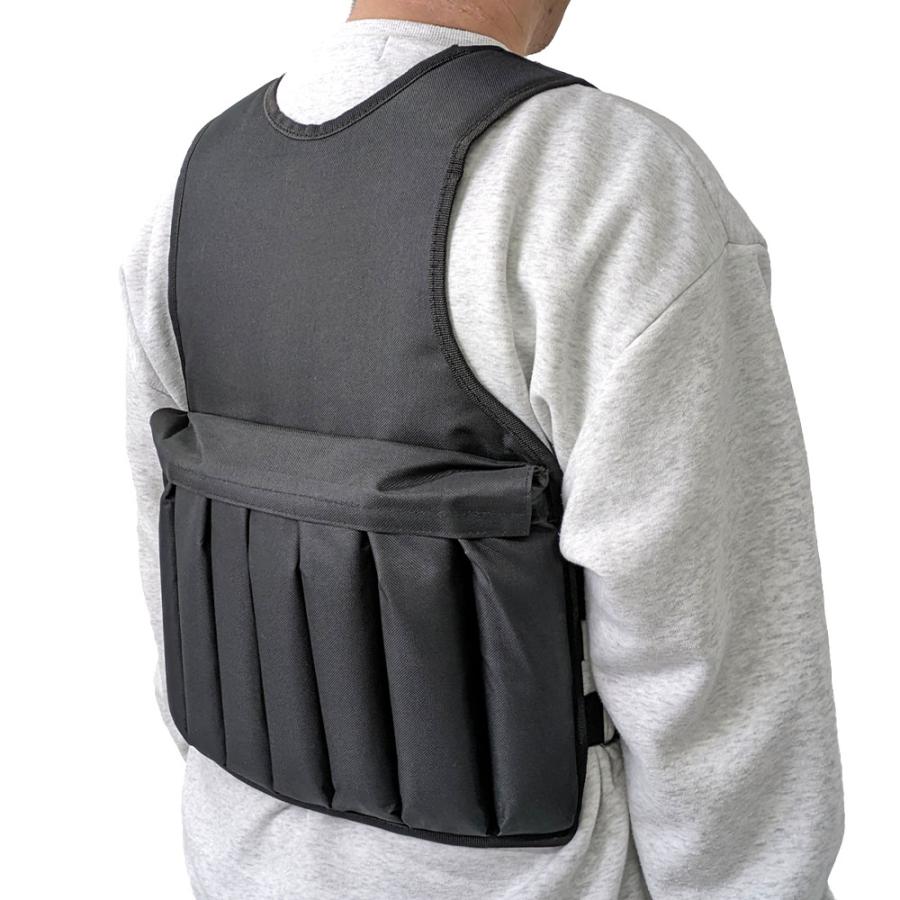 ウエイトベスト 10kg ウエイトジャケット 筋トレグッズ 重りベスト