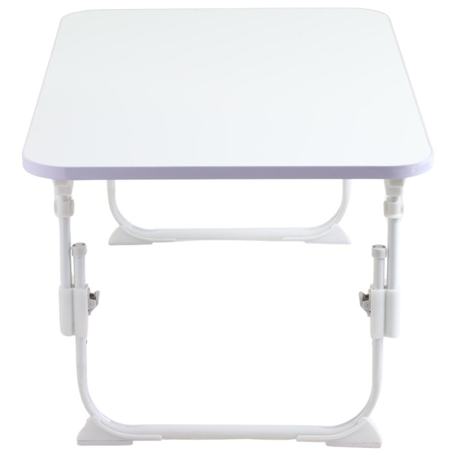 折りたたみテーブル 小さい 60cm おしゃれ 軽量 伸縮 高さ調節