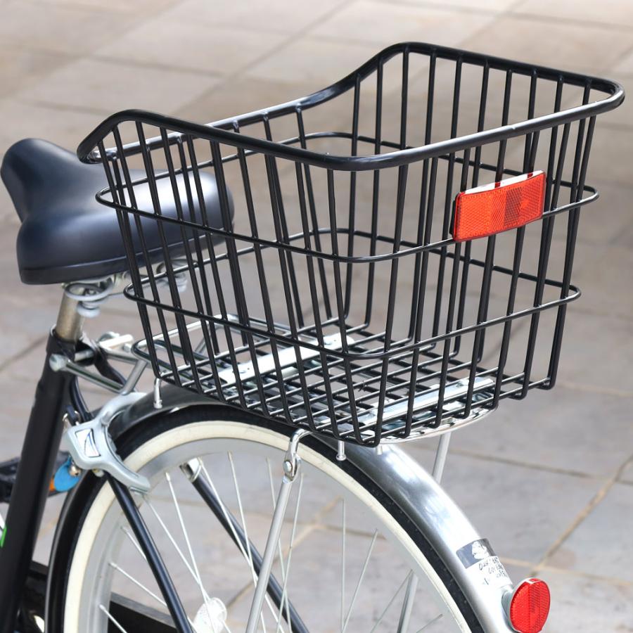 自転車 カゴ 後ろ リアバスケット 自転車かご リアカゴ 大容量 軽量