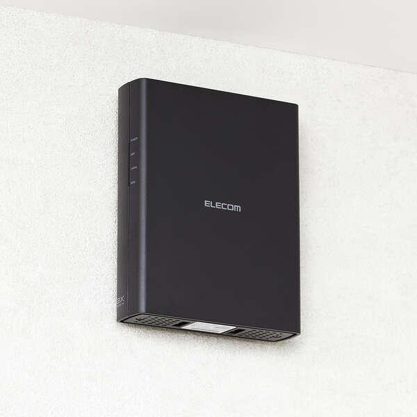 ELECOM（エレコム） Wi-Fiルーター 11ax.ac Wi-Fi 6 WRC-X1800GSH-B