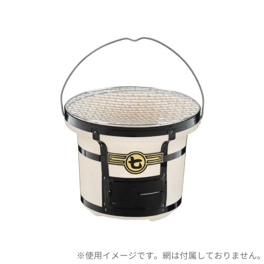 新品未使用 焼き鳥七輪と最高級炭の紀州備長炭2キロセット　丸和工業　最後の1台 七輪 丸型 珪藻土 卓上用 おしゃれ 24cm しちりん 丸 丸七輪 炭火 丸形