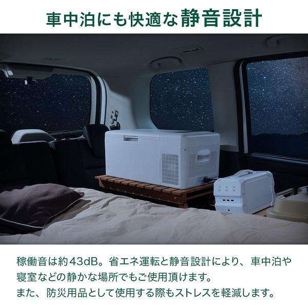 車載冷蔵庫 冷凍庫 22L DC 12V 24V AC 2電源 ポータブル冷蔵庫 車載
