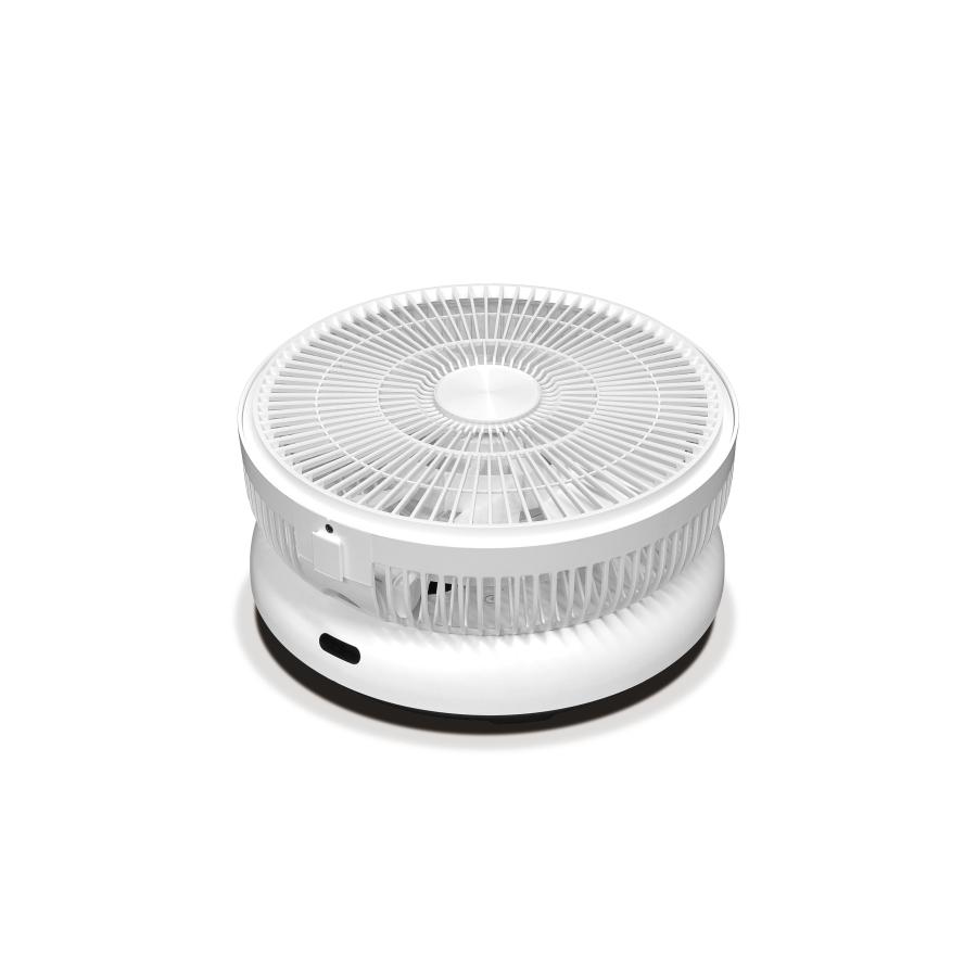 扇風機 DCモーター 小型 静音 折りたたみ サーキュレーター DC リビング 9枚羽根 首振り 折り畳み式 省エネ 伸縮 リビング扇風機 安い | VERSOS | 16