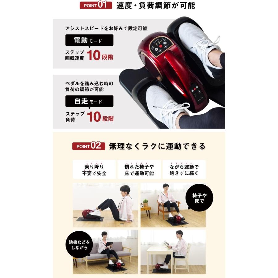 ALINCO（アルインコ） フィットネスバイク ミニ 静音 コンパクトバイク