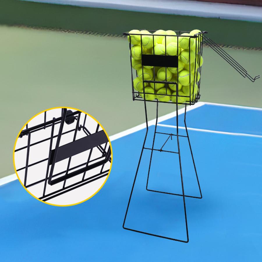 ボールかご テニス 硬式 軟式 ボール入れ テニスボール ボールスタンド