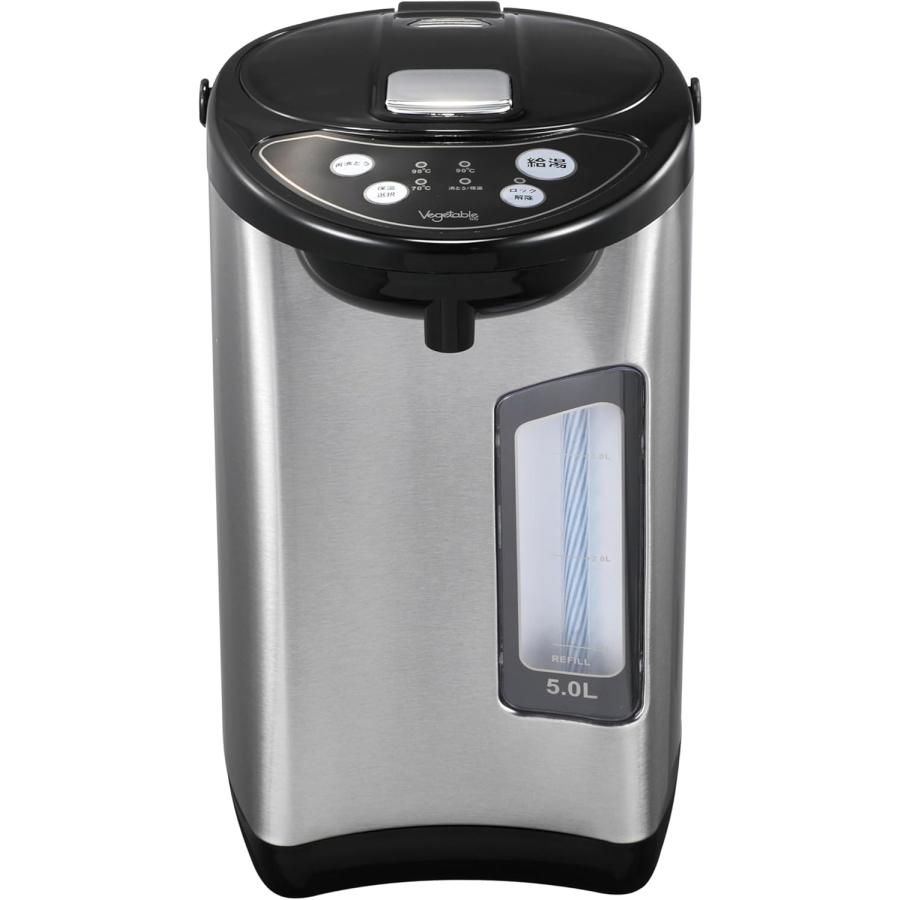 電気ポット 5L 小型 保温 おしゃれ 5リットル 人気 電気 ポット 電気代
