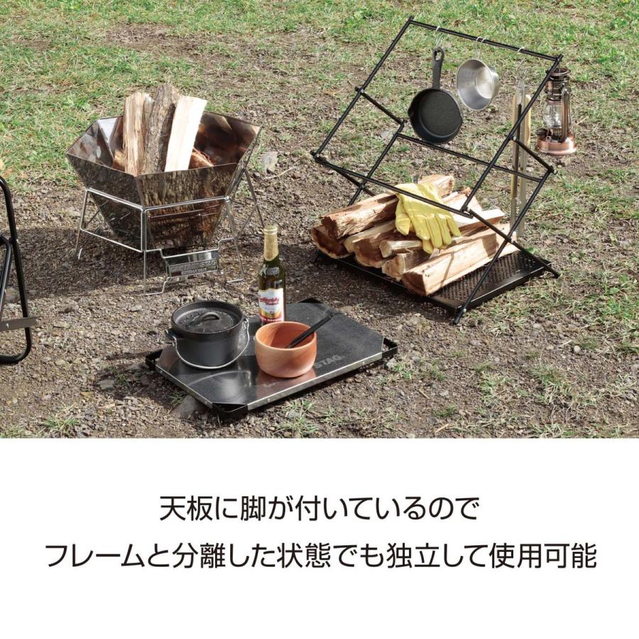 CAPTAIN STAG（キャプテンスタッグ） アウトドアテーブル ステンレス