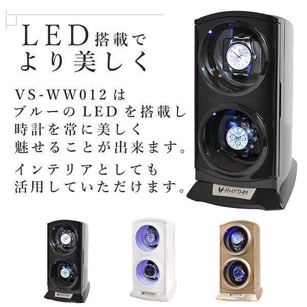 時計ケース 高級 自動巻き ワインディングマシーン 2本 静音 led 腕時計ケース 2本用 自動巻き腕時計 ワインディング 2本巻き ウォッチワインダー｜discount-spirits2｜11