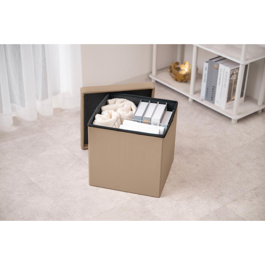 収納スツールボックス 収納スツール 折りたたみ 収納ボックス ベンチ