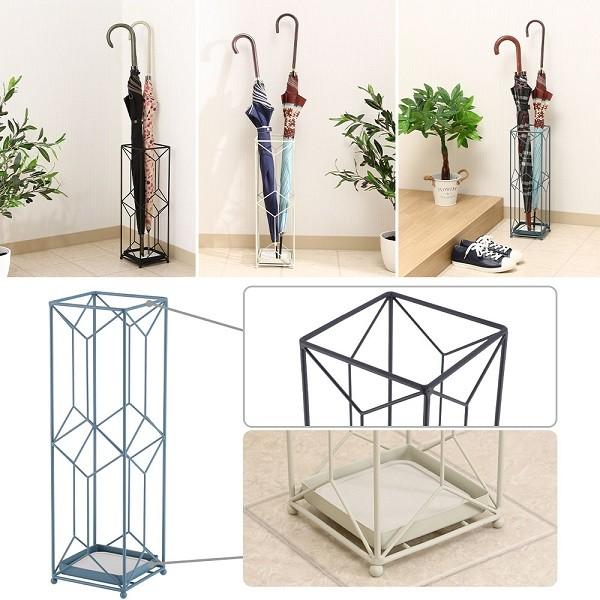 傘立て おしゃれ アンブレラスタンド 傘 メンズ レディース スクエア 珪藻土付 傘たて 傘置き 傘入れ かさたて かさ立て エントランス 玄関 自宅 雨 秋雨 Earth Wing 通販 Paypayモール