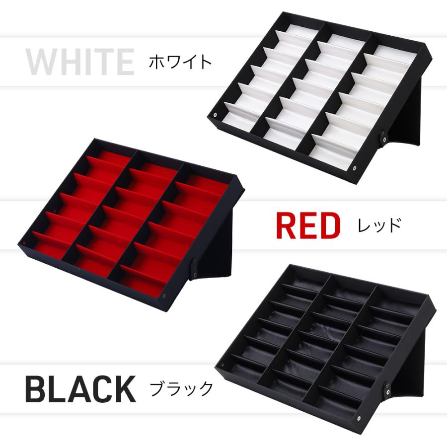 メガネケース 複数 18本 おしゃれ ハード 眼鏡ケース 男性 ギフト