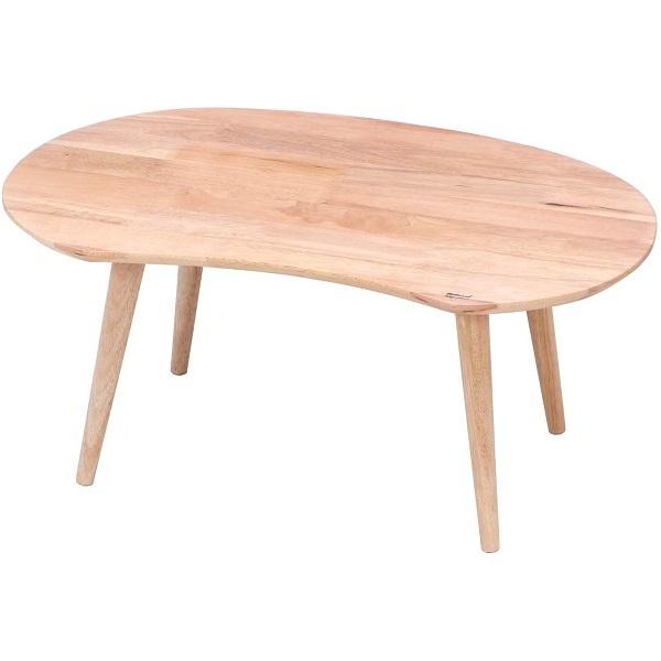 不二貿易（Fuji Boeki） センターテーブル 木製 北欧 白 ロータイプ