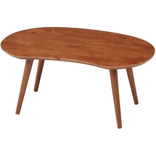 不二貿易（Fuji Boeki） センターテーブル 木製 北欧 白 ロータイプ