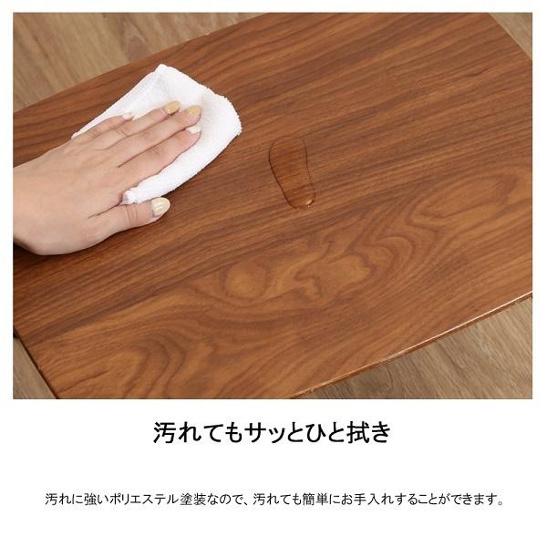 不二貿易（Fuji Boeki） テーブル 折りたたみ リビングテーブル 小さめ