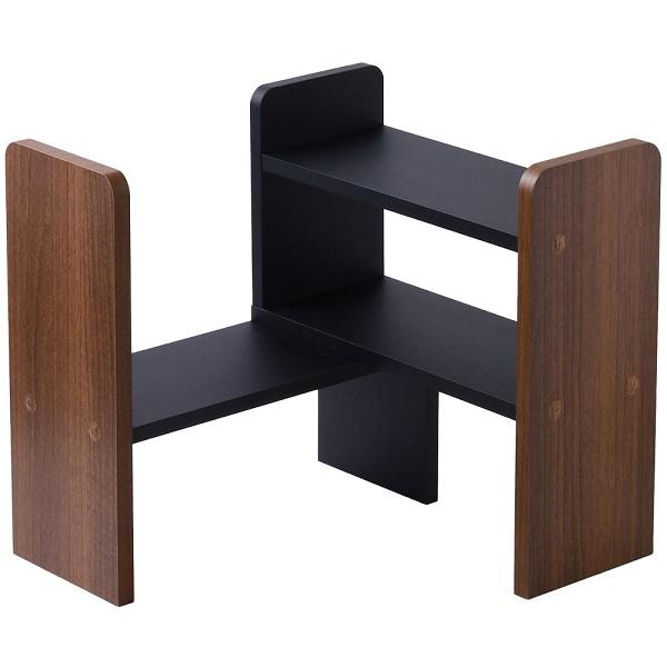 調味料ラック 木製 おしゃれ スパイスラック スリム 2段 スリム