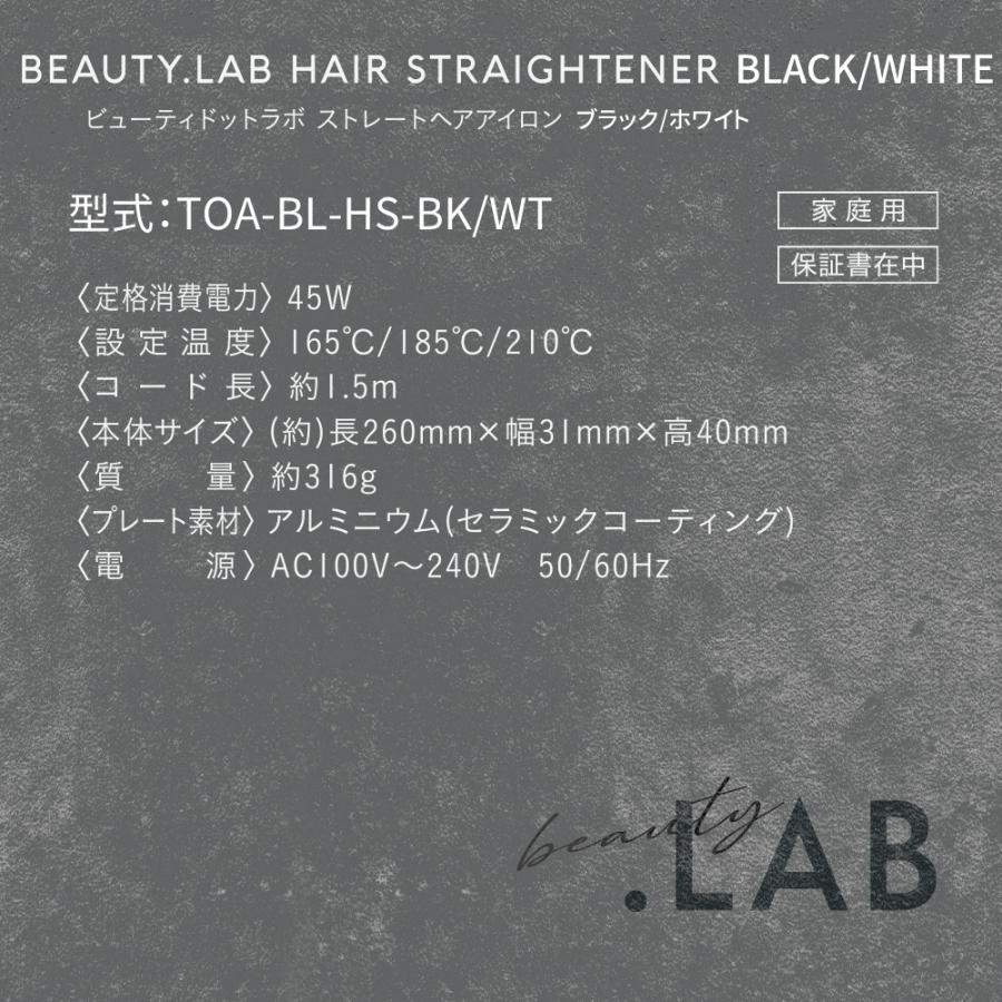 東亜産業 ストレートアイロン ヘアアイロン 耐熱ケース ストレート