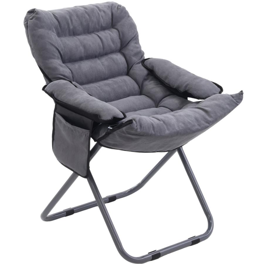 リクライニングチェア 折りたたみ オットマン 一人用 折りたたみ椅子