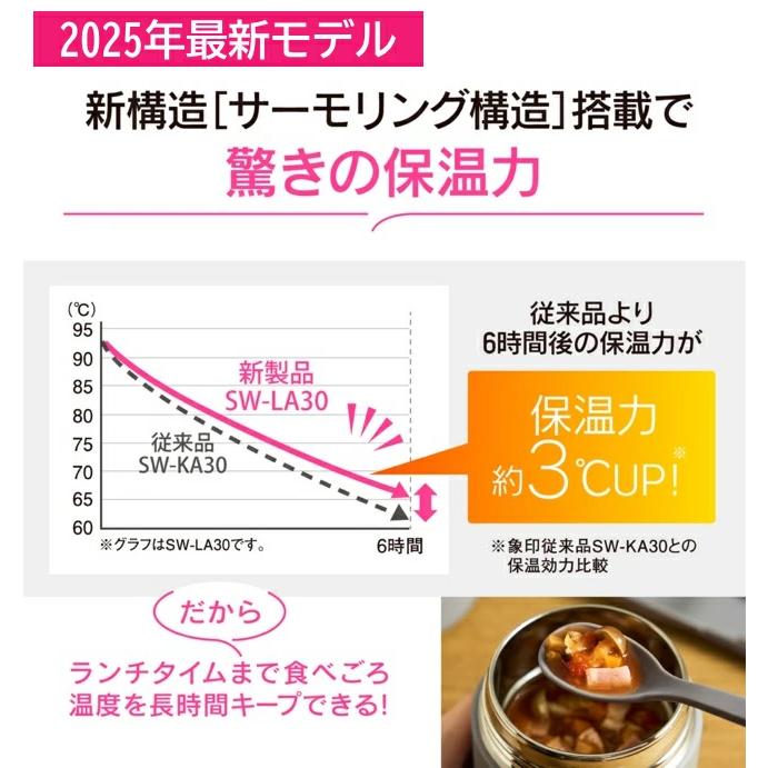 象印（ZOJIRUSHI） スープジャー ステンレススープジャー 300ml 400ml