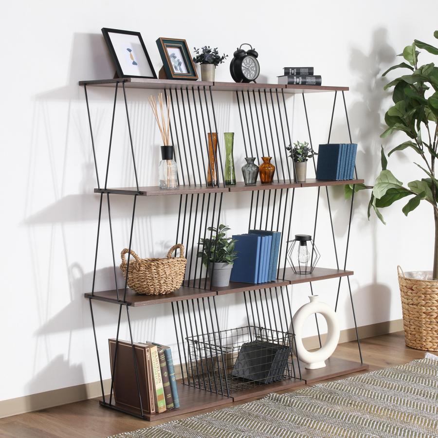 不二貿易（Fuji Boeki） ディスプレイラック 3段 ラック オープン