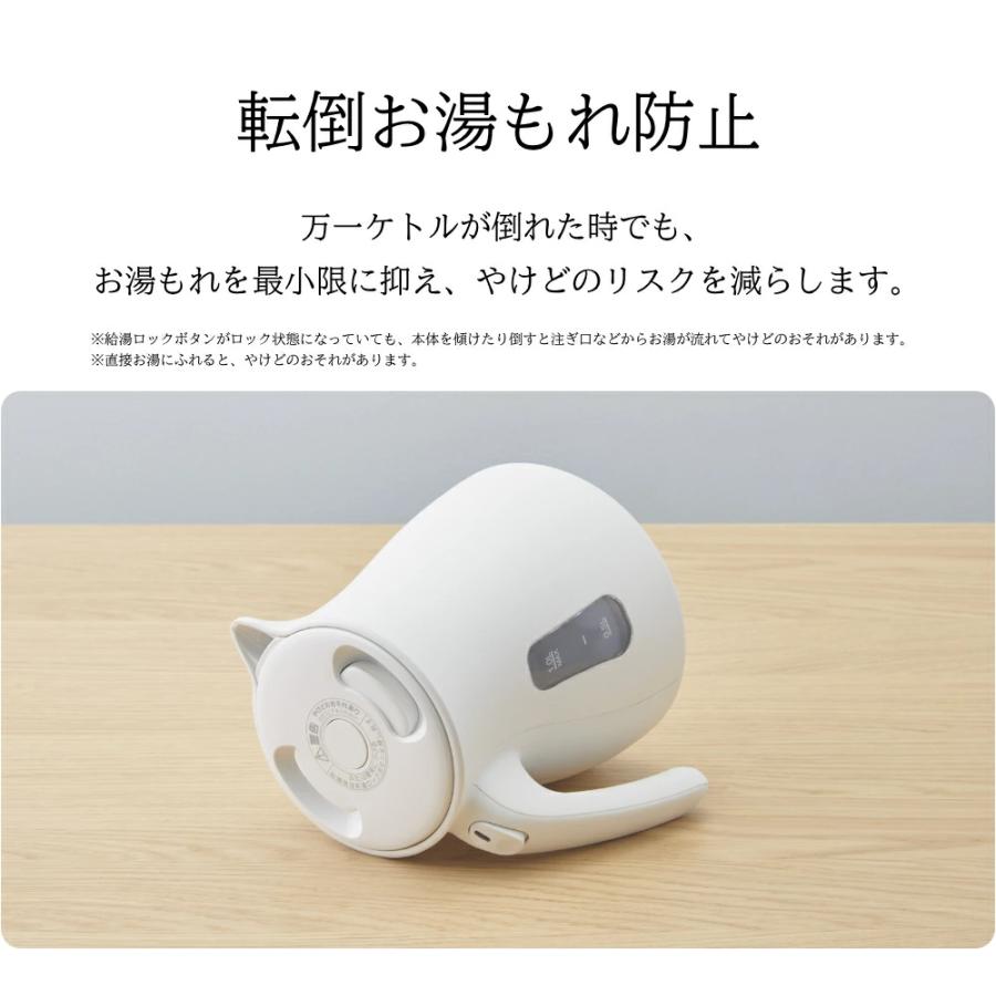 タイガー 電気ケトル 蒸気レス 迅速加熱 タイガー魔法瓶 タイガー ケトル 電気 蒸気レス 600ml 800ml 1000mL