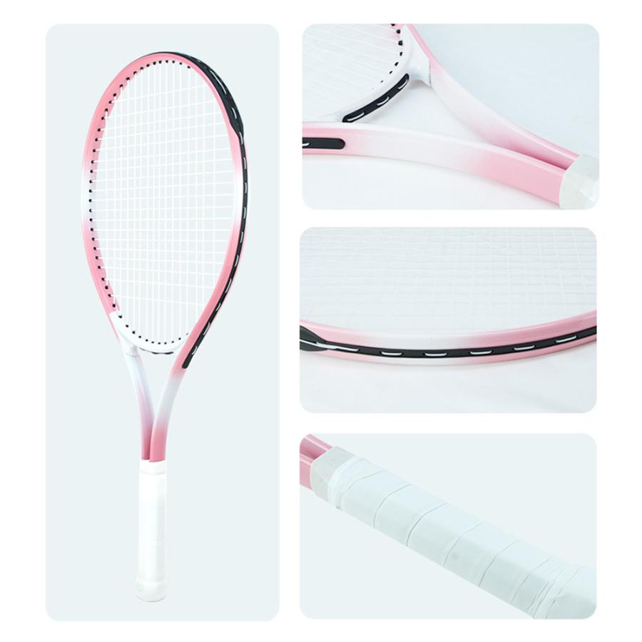 テニスラケット 練習 初心者 27インチ 軽量 硬式 テニスラケットセット