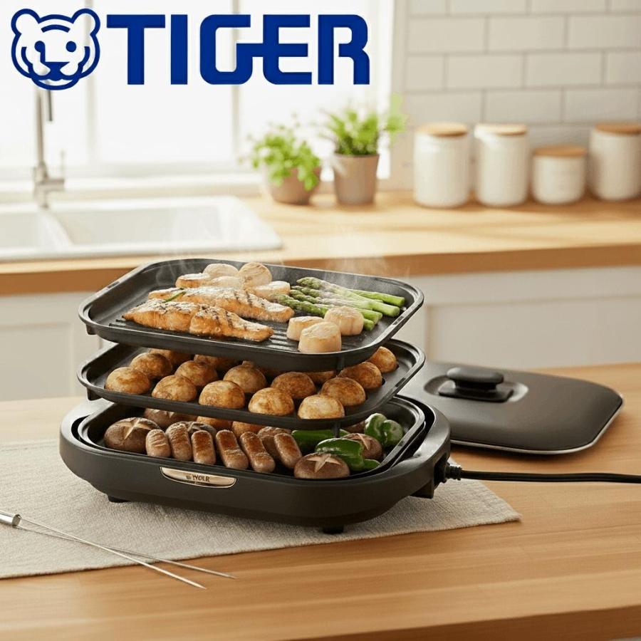 タイガー魔法瓶 ホットプレート タイガー たこ焼き グリル CRC-B302