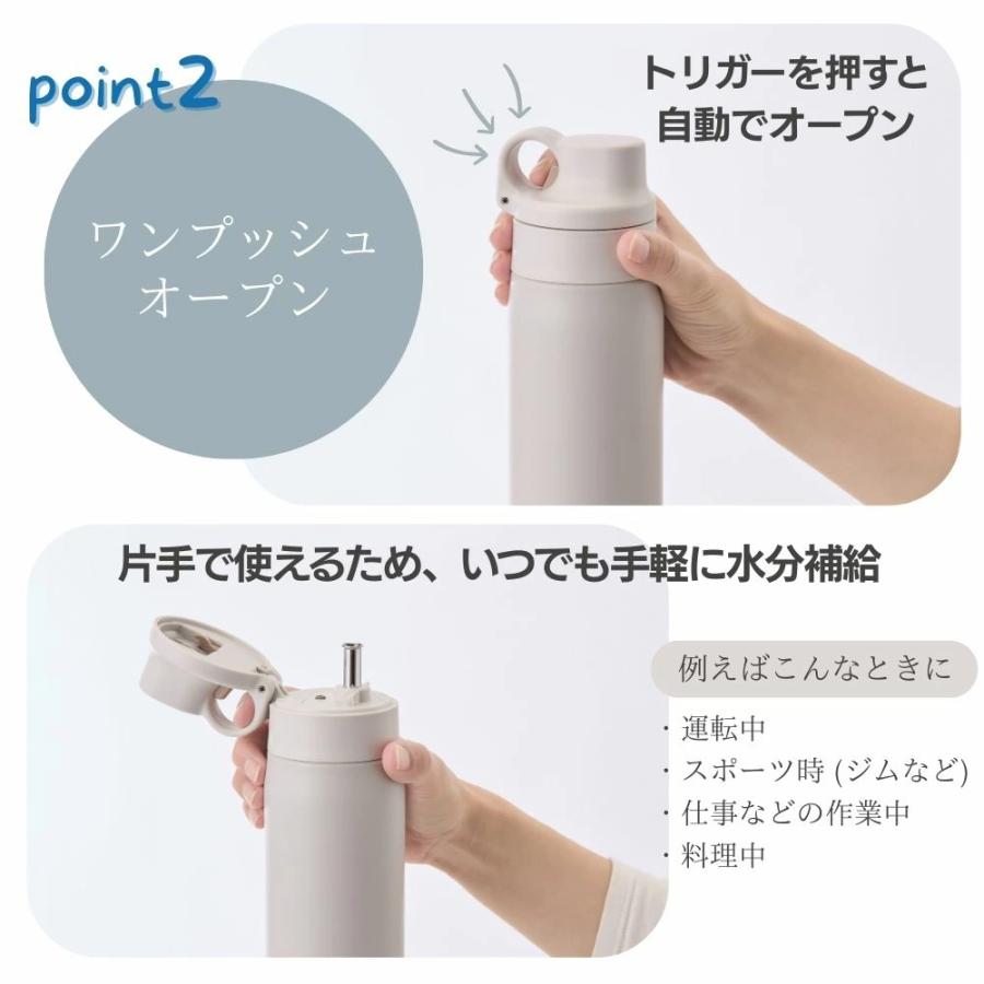 タイガー（TIGER） 水筒 750ml 880ml ストロー 保冷 真空断熱 0.75l