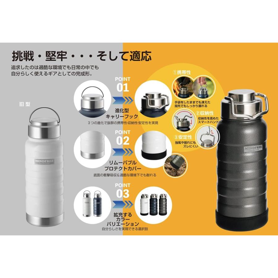 Kakusee（カクセー） 水筒 550ml 750ml 1000ml 保冷 保温 真空二重構造