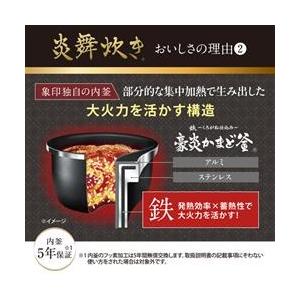 象印（ZOJIRUSHI） 炊飯器 炎舞炊き 5.5合 1升 極め炊き 圧力IH炊飯