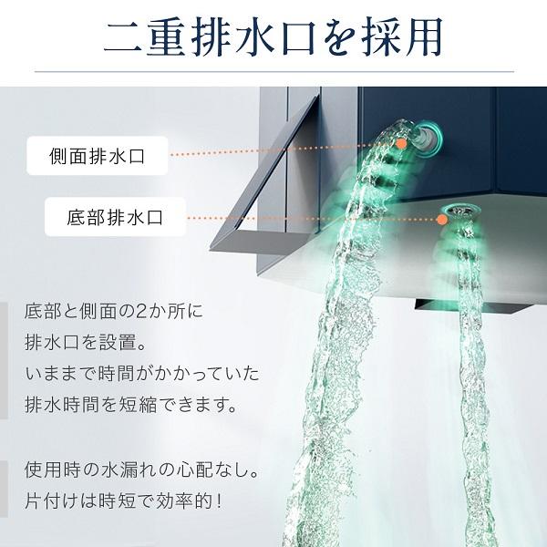 プール 家庭用 大型 折りたたみ 折り畳み式 空気入れ不要 簡単 水遊び キッズプール 支え板付き ファミリープール 1位 | ブランド登録なし | 10