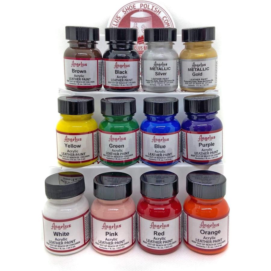 Angelus Acrylic Leather Paint Starter Kit by Angelus アンジェラス