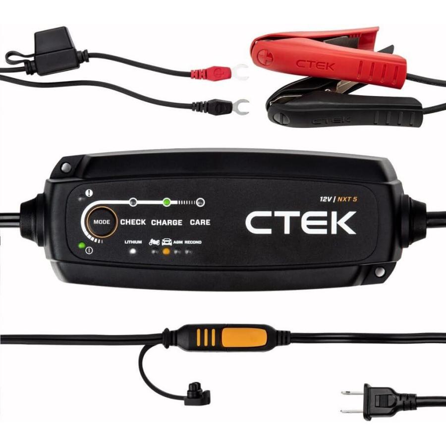 CTEK（シーテック） 最新 バッテリーチャージャー 鉛＆リチウム両用