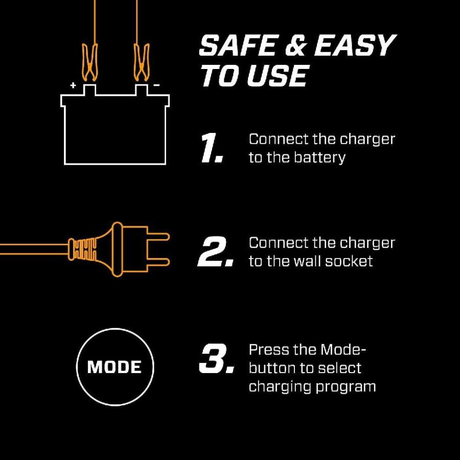 CTEK シーテック US0.8 バッテリーチャージャー 充電器 (XS0.8JP) バイク 農機 12V 米国正規品 1年保証｜discount-square｜06