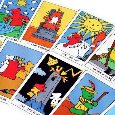 グミベア タロットカード 占い ライダー版 缶入 GUMMY BEAR Tarot Deck