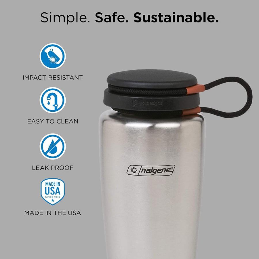 NALGENE（ナルゲン） ボトル バックパッカー 32オンス ステンレス 1.0L