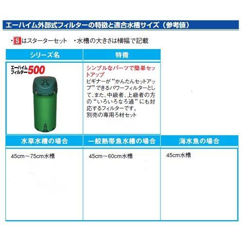 エーハイム クラシック 500 フィルター (西日本用:60Hz エーハイム クラシック 500 フィルター (西日本用:60Hz