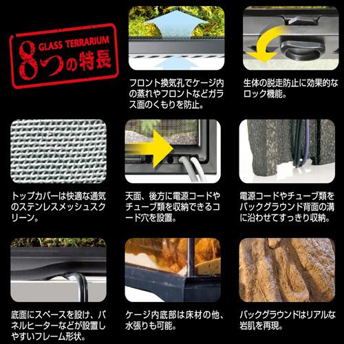 GEX（ジェックス） エキゾテラ グラステラリウム3030 飼育ケージ