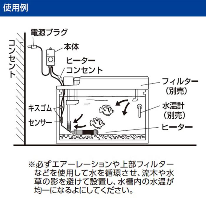 ニッソー プロテクトプラス R-160W ヒーターサーモセット ヒーター交換