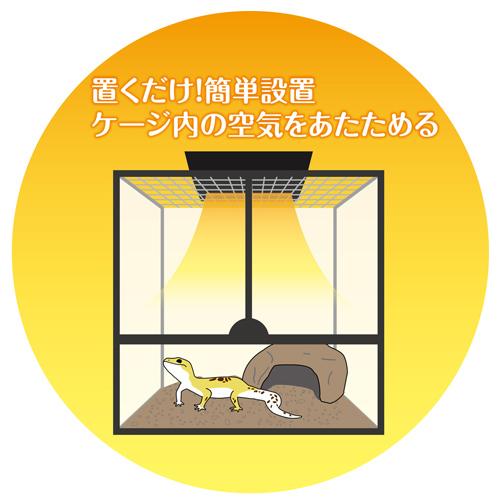 GEX 『GEX エキゾテラ ヒーティングトップ S』と『イージー GEX 『GEX エキゾテラ ヒーティングトップ S』と『イージー