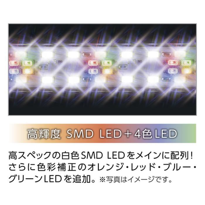 コトブキ工芸 コトブキ フラットLED S-5 600B 適合水槽60cm 5色LED