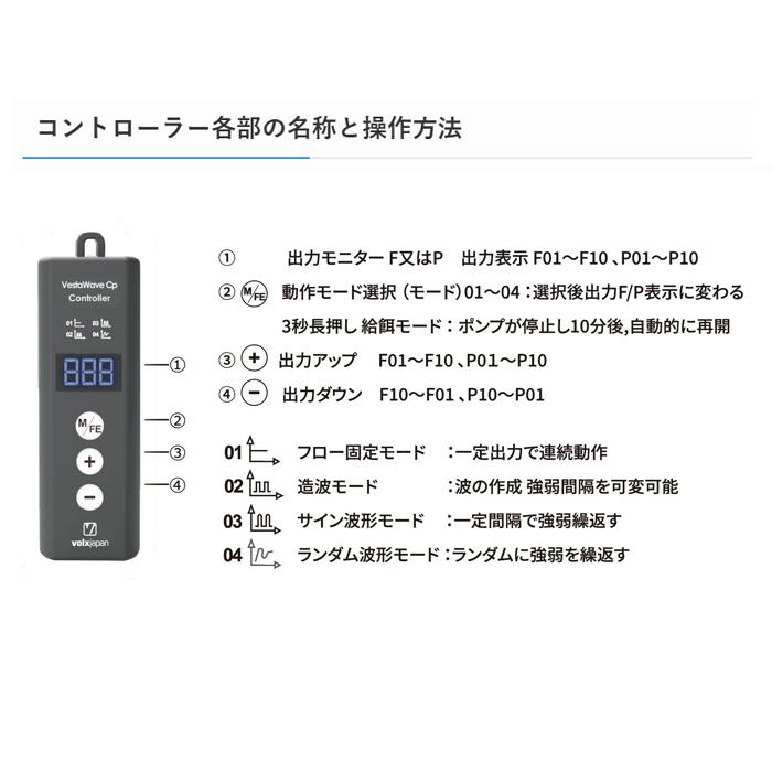 volxjapan（ボルクスジャパン） ベスタウェーブ コンパクト 水流ポンプ
