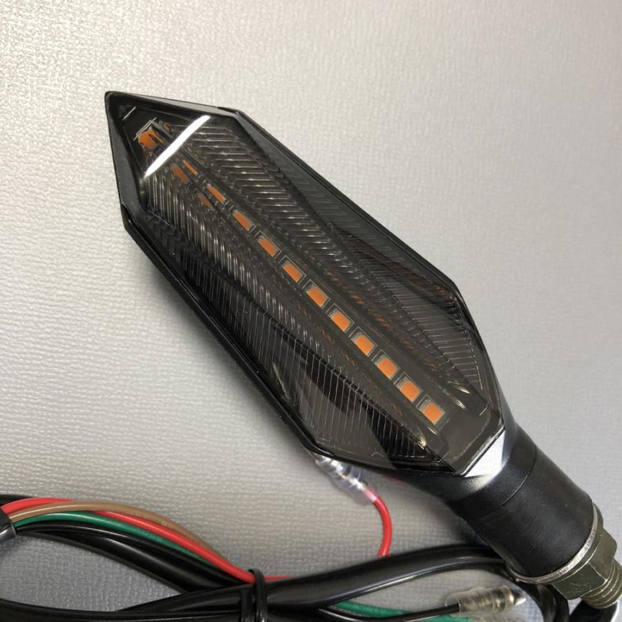 Discover winds バイク シーケンシャルウインカー 背面デイライト 視認