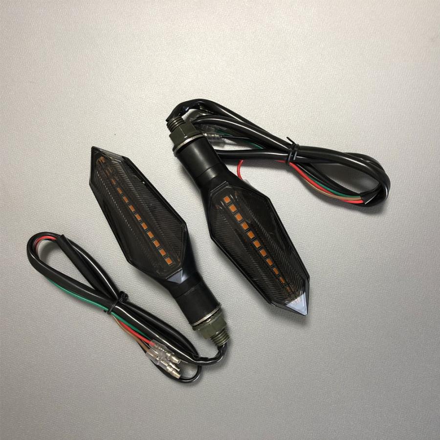 Discover winds バイク シーケンシャルウインカー 背面デイライト 視認